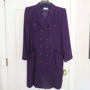 Kasper Dark Purple Dress - NWOT